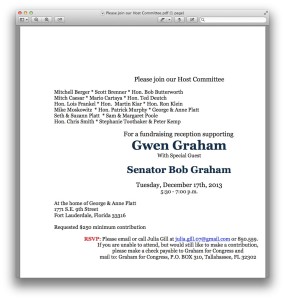 Graham Event