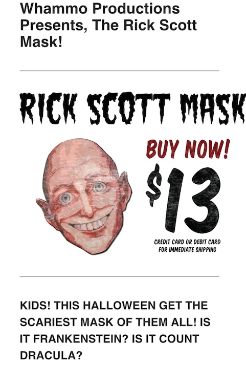 Rick Scott Mask