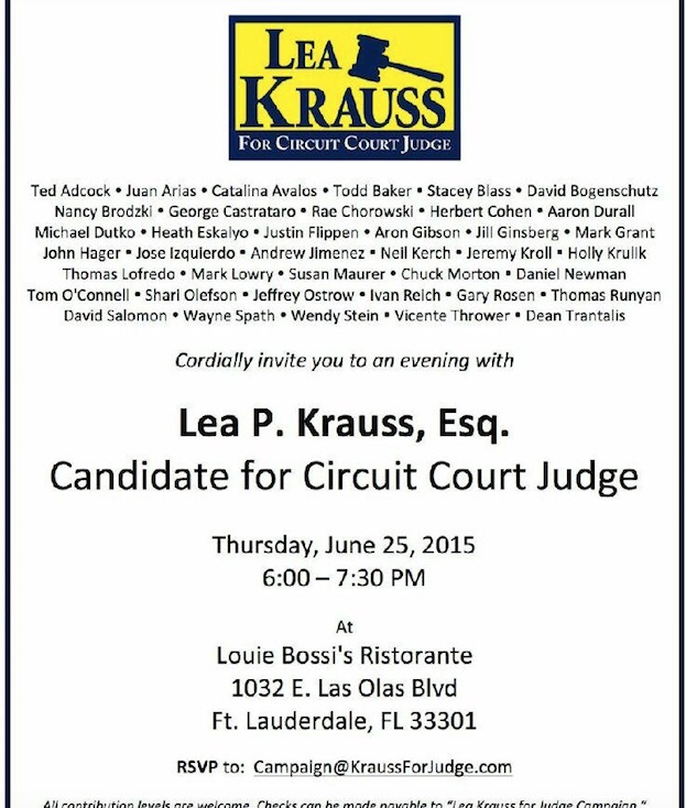 Krauss' second invitation