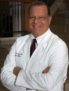 Dr. Nabil El Sanadi, MD, MBA, FACEP, FACHE Broward Health President CEO Photographed in the Lobby of the Broward Health, Fort Lauderdale.