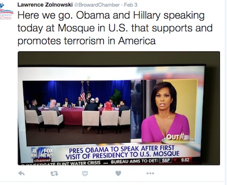 Twitter Attack On Muslims and Clinton, Obama